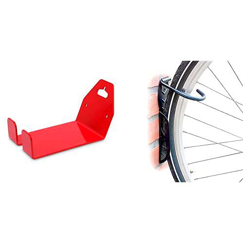 Relaxdays - Soporte De Bicicleta para La Pared, Metal