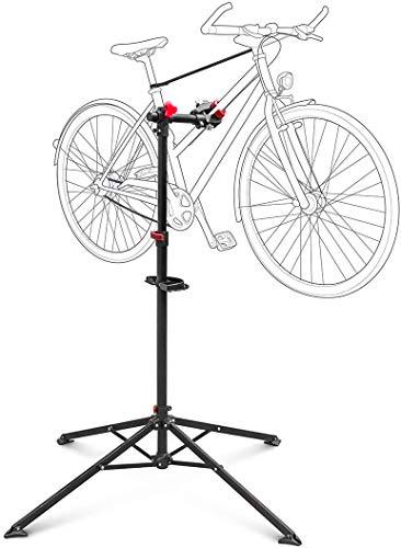 Relaxdays - Soporte Caballete Plegable para Bicicletas